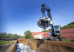 Bahnanschluss Waggonverladung